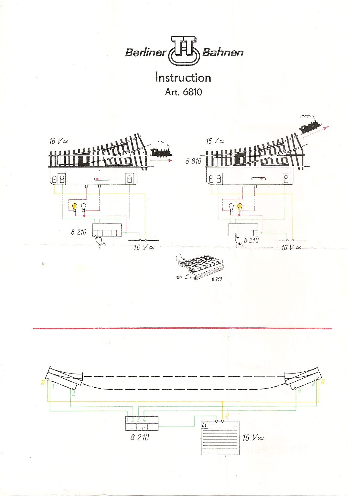 Инструкция к стрелке с электромагнитным приводом первоначальной конструкции страница 1