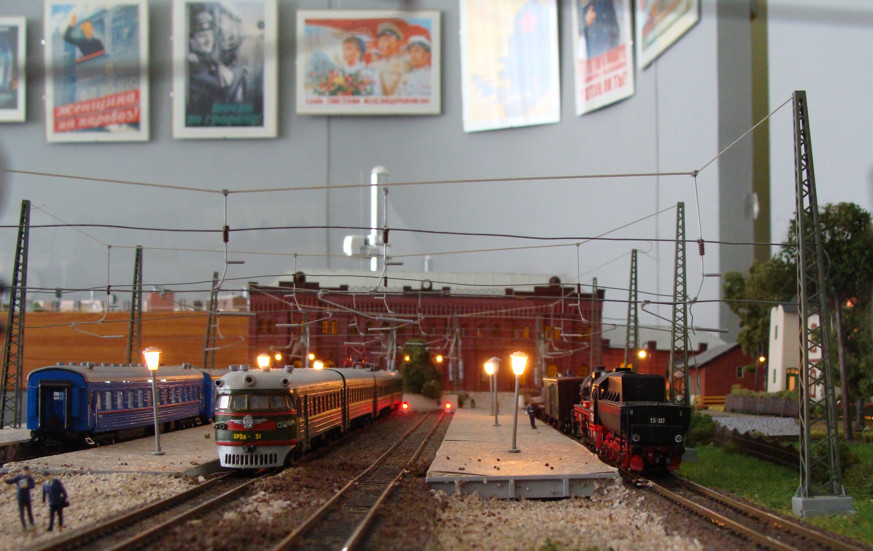 Диорама Ст. Таганрог-2 Старый вокзал