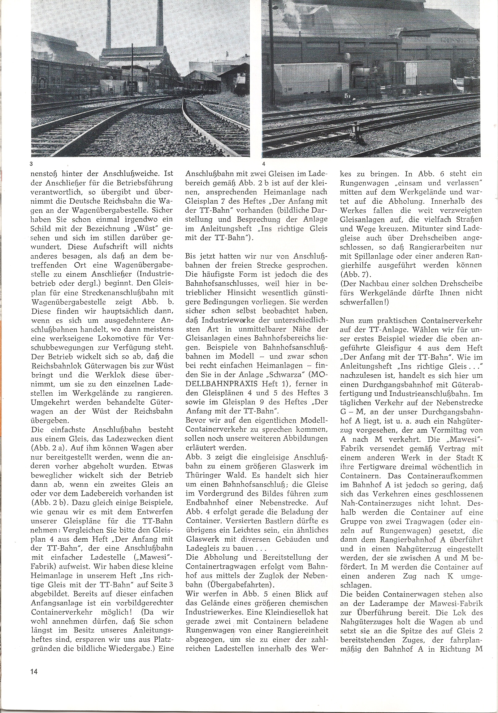 Журнал Modellbahn Praxis №13  1972 г. страница 13