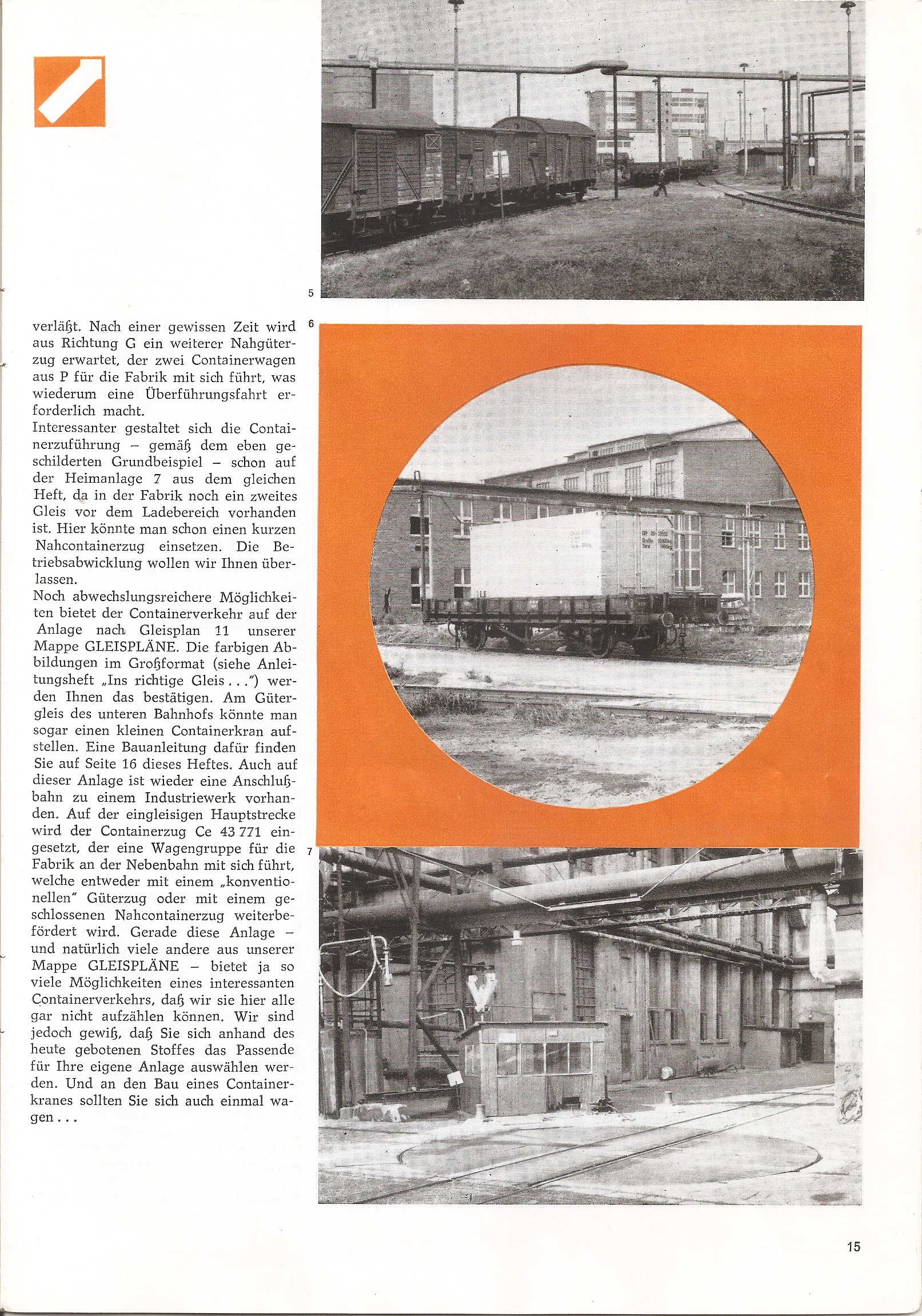 Журнал Modellbahn Praxis №13  1972 г. страница 14