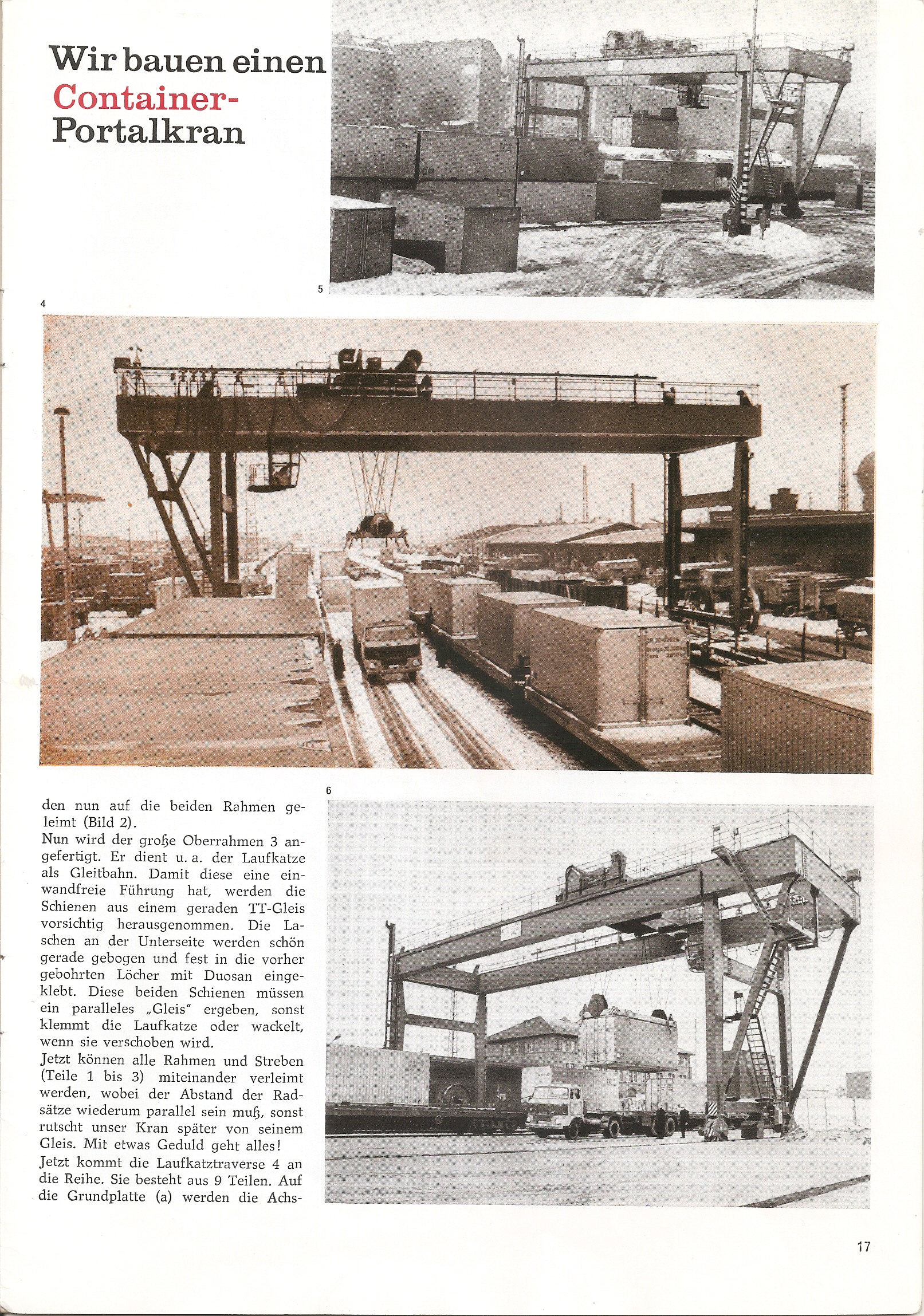 Журнал Modellbahn Praxis №13  1972 г. страница 16
