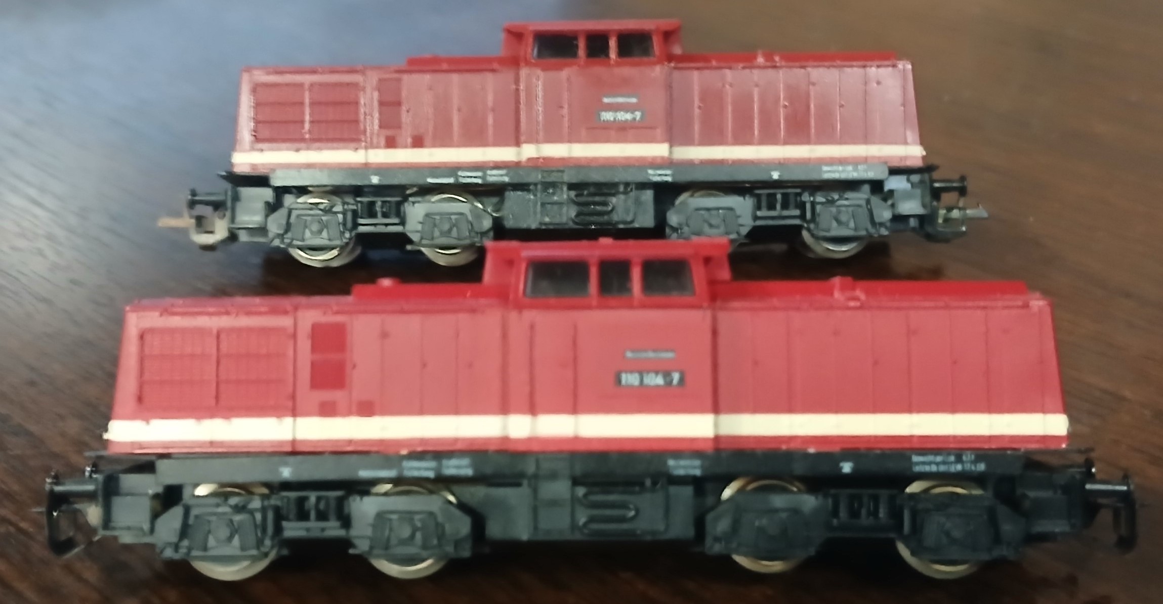 Модели тепловозов V100