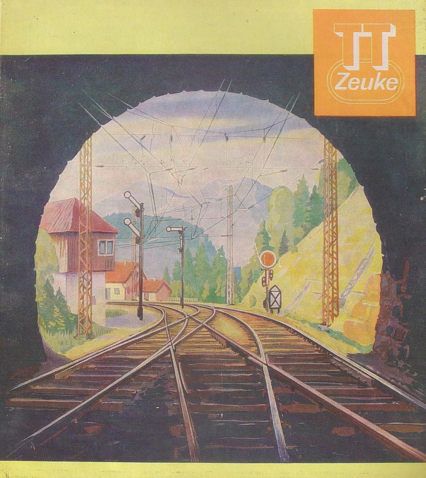 Коробка одного из первых стартовых наборов типоразмера ТТ производства фирмы Zeuke