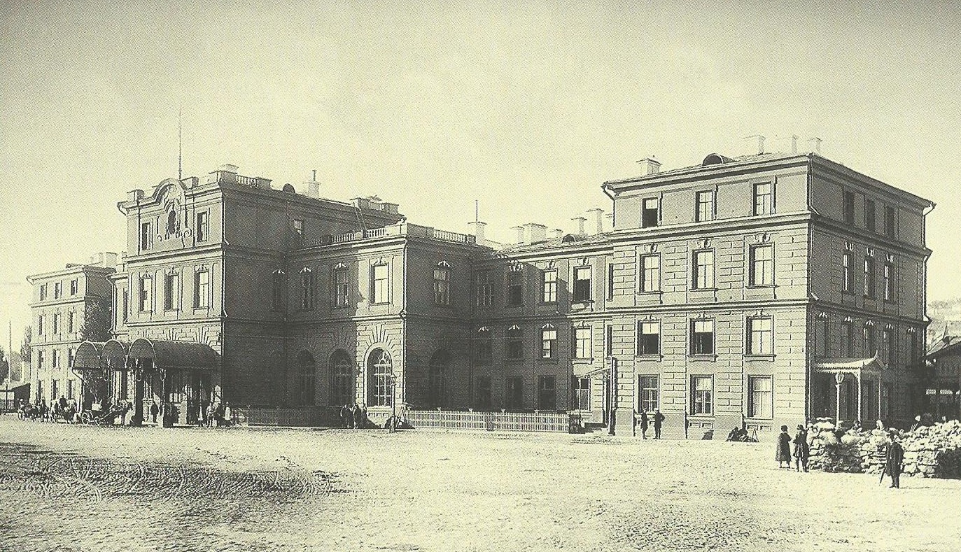 Вокзал ст. Ростов 1880-е годы