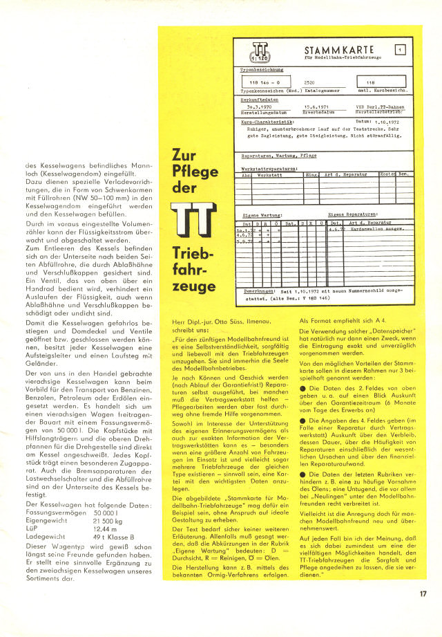 Mobellbahn Praxis #15 1974   страница 17