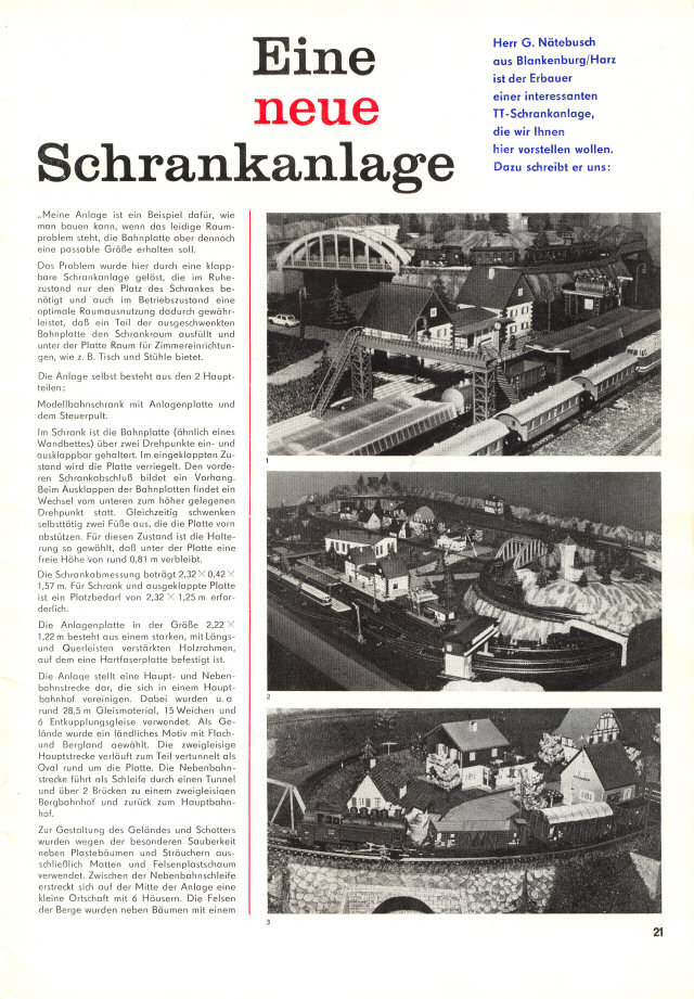 Mobellbahn Praxis #15 1974   страница 21