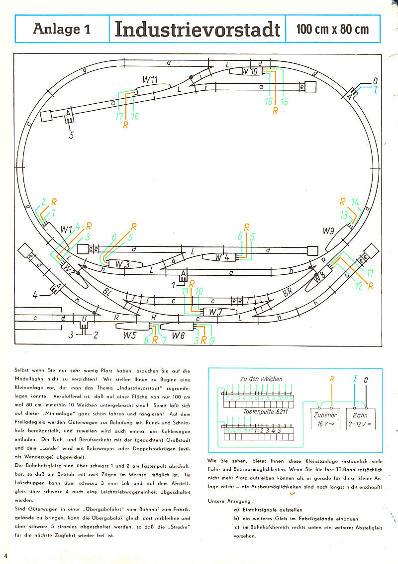 Berliner TT Bahnen Gleisplane 1977 - 1978   страница 6