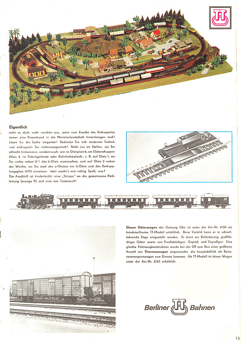 Berliner TT Bahnen Gleisplane 1977 - 1978   страница 17