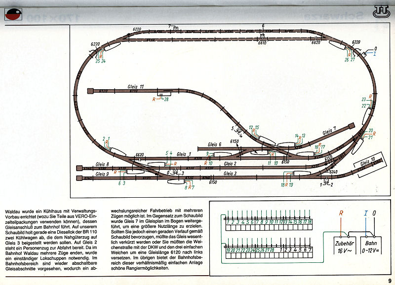 Berliner TT Bahnen Gleisplane 1985   страница 11