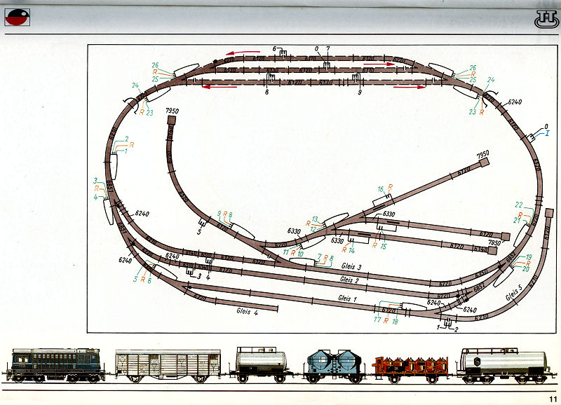 Berliner TT Bahnen Gleisplane 1985   страница 13