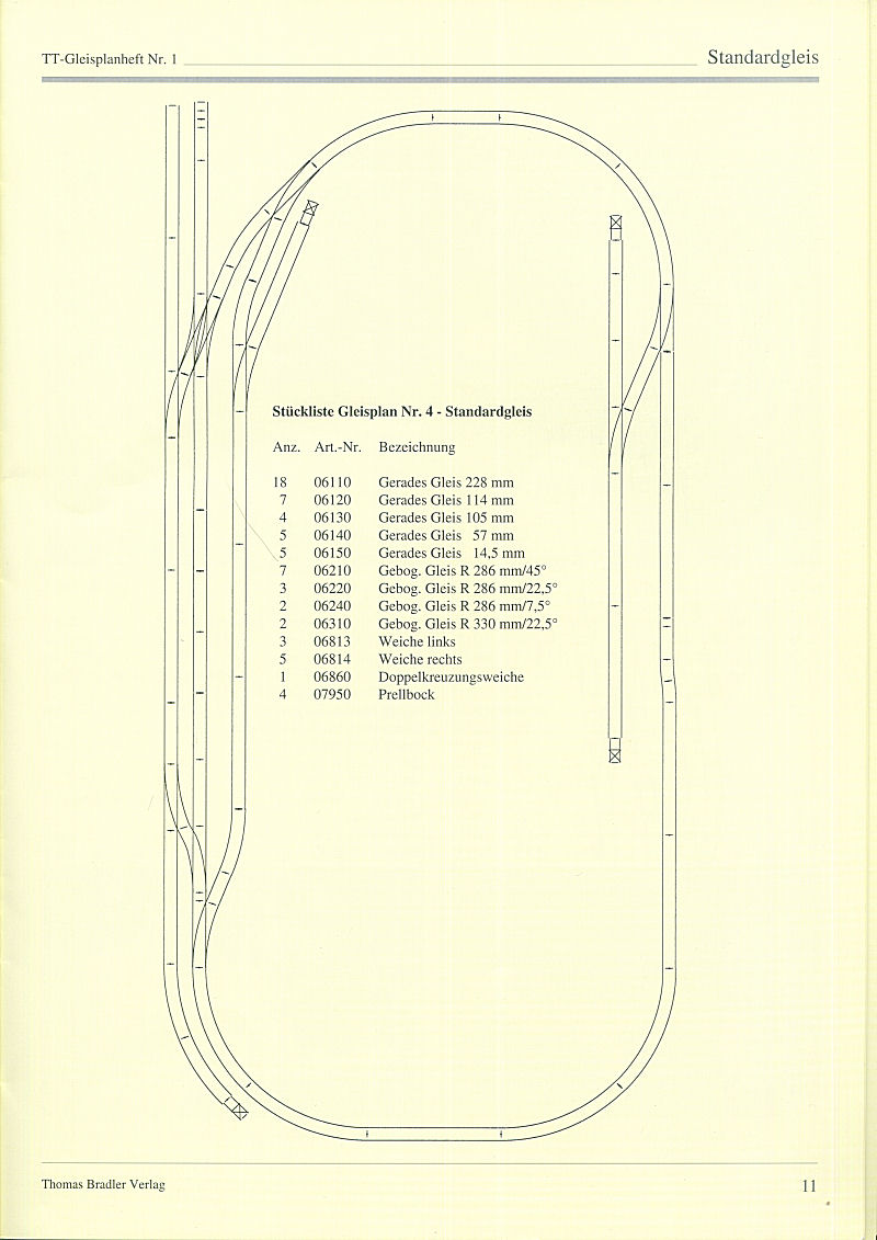 TT-Gleisplanheft Nr.1   страница 11