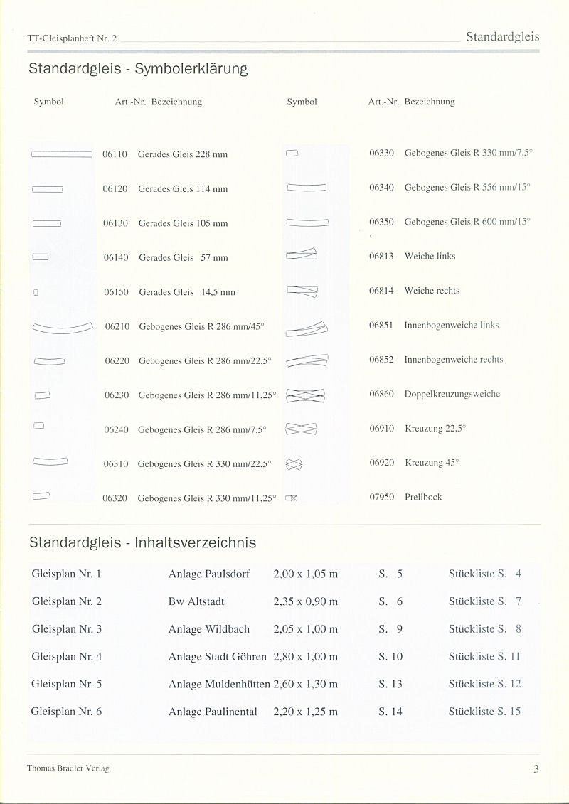 TT-Gleisplanheft Nr.2   страница 3