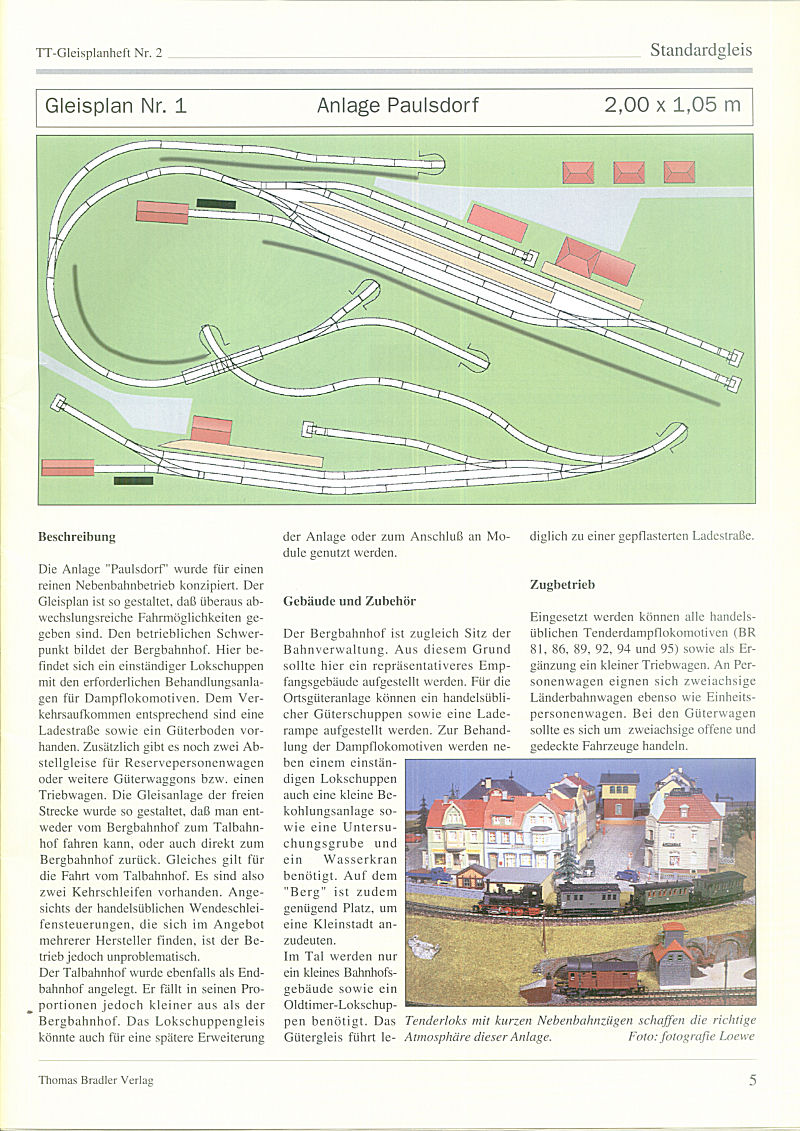 TT-Gleisplanheft Nr.2   страница 5