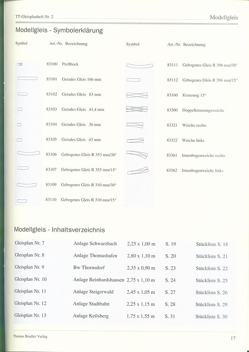 TT-Gleisplanheft Nr.2   страница 17