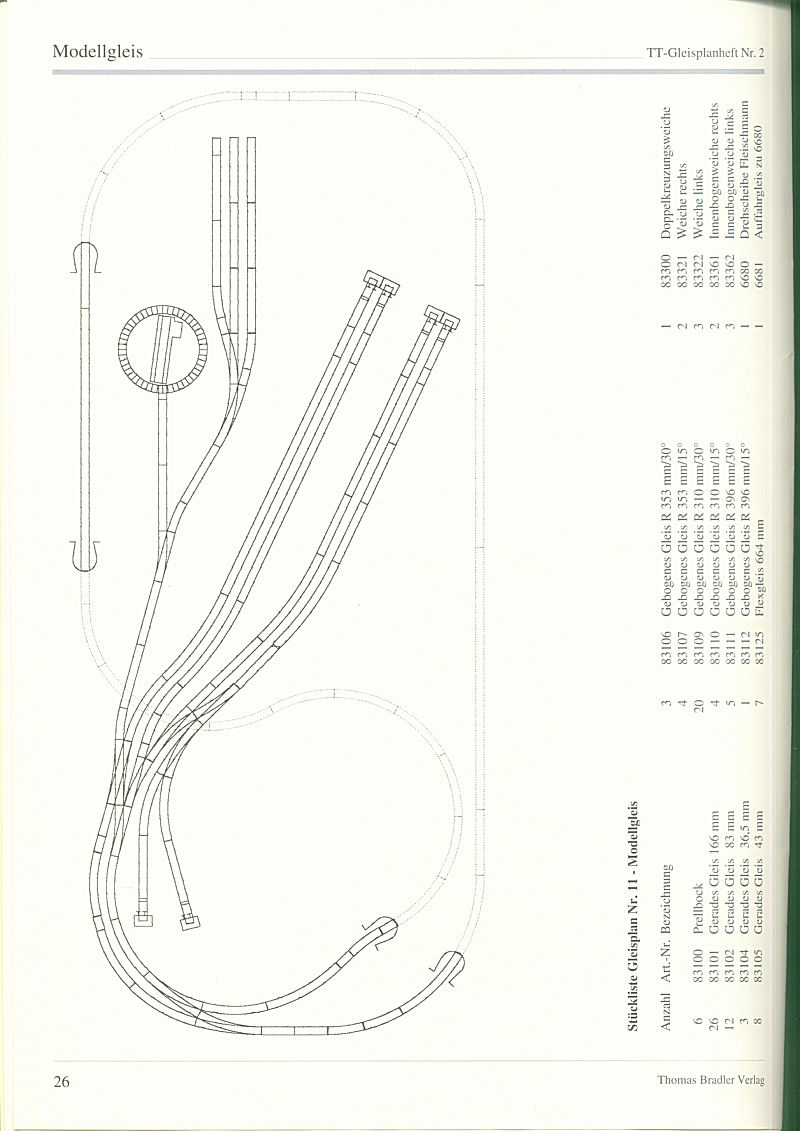 TT-Gleisplanheft Nr.2   страница 26