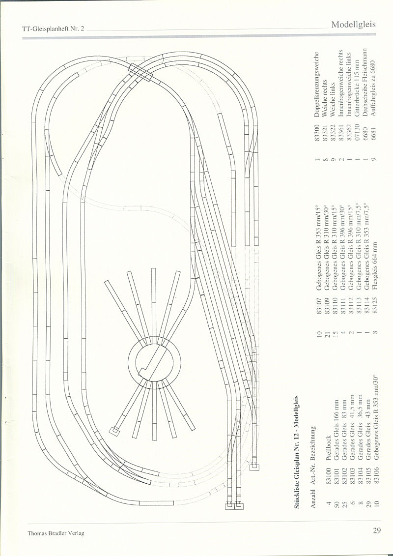 TT-Gleisplanheft Nr.2   страница 29