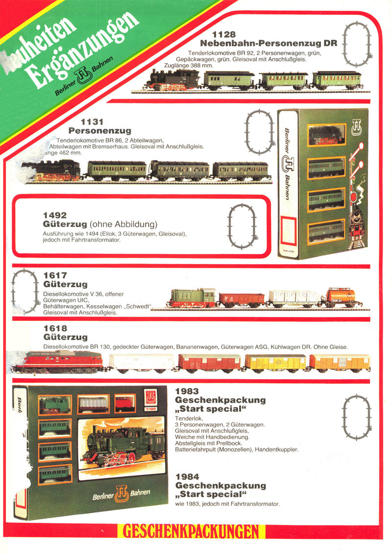 Буклет: Новинки 1983/1984 гг. страница 1