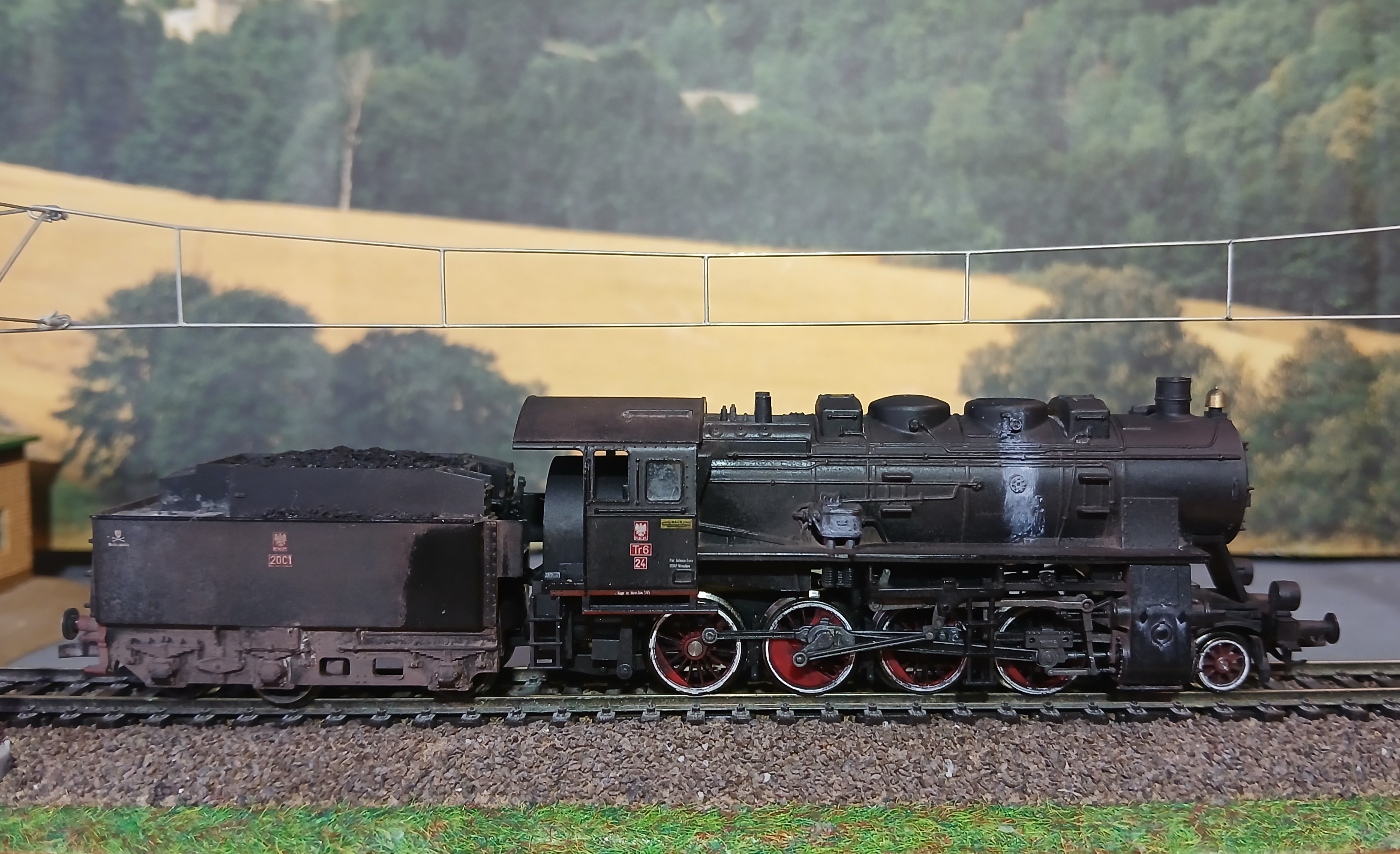 Модель паровоза Tr6 (BR56) PKP. Эпоха 3. Производство 