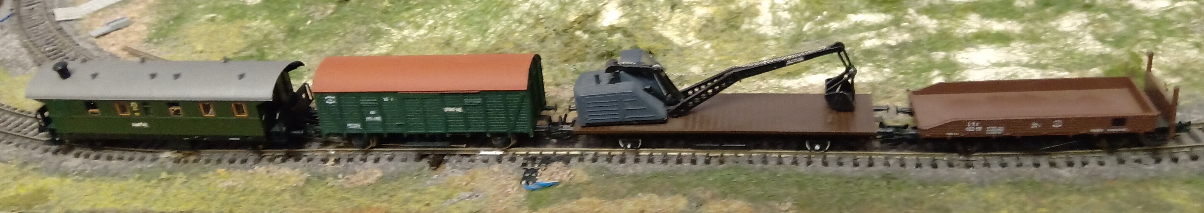 Модель хозяйственного поезда