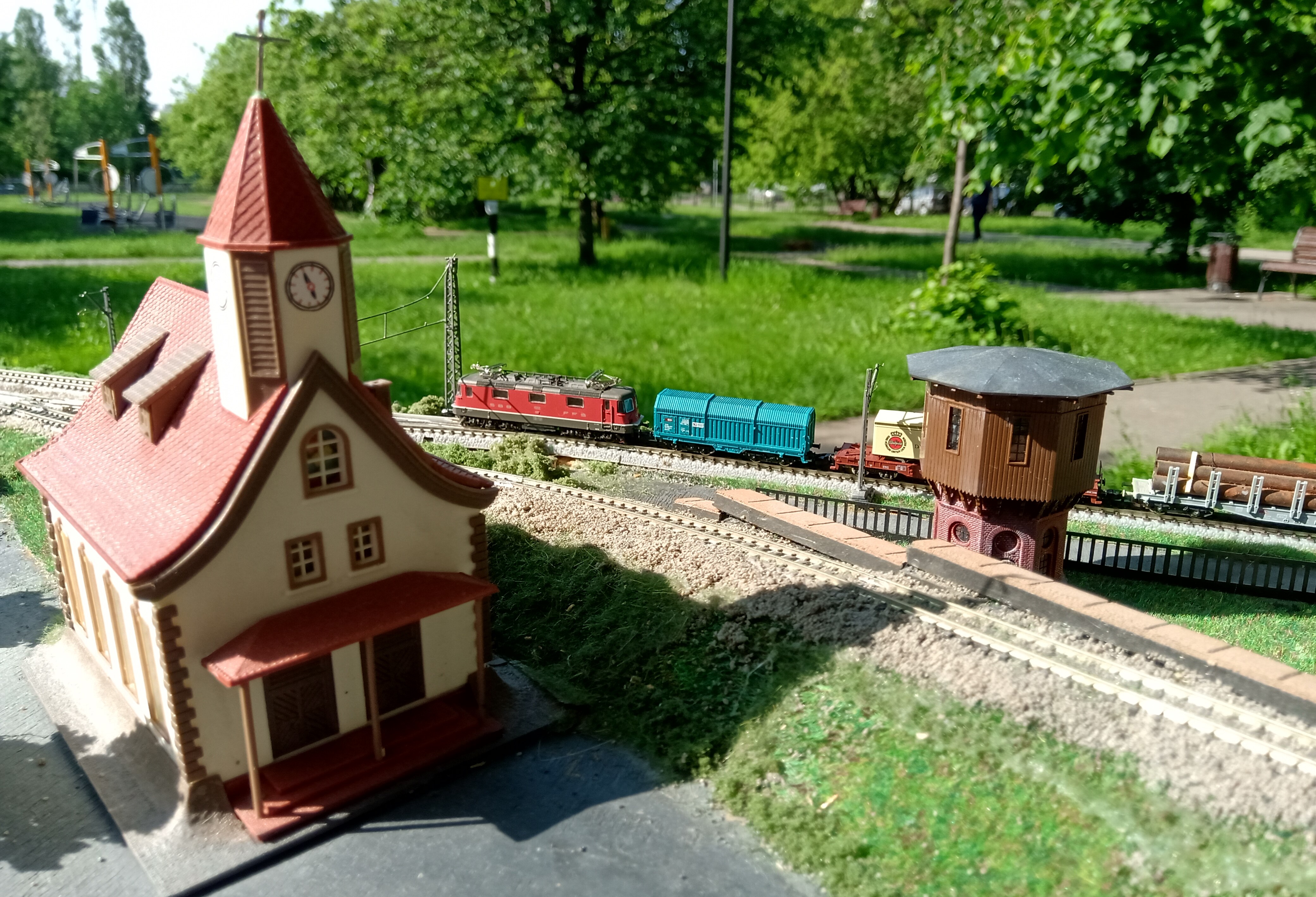 Макет на открытом воздухе