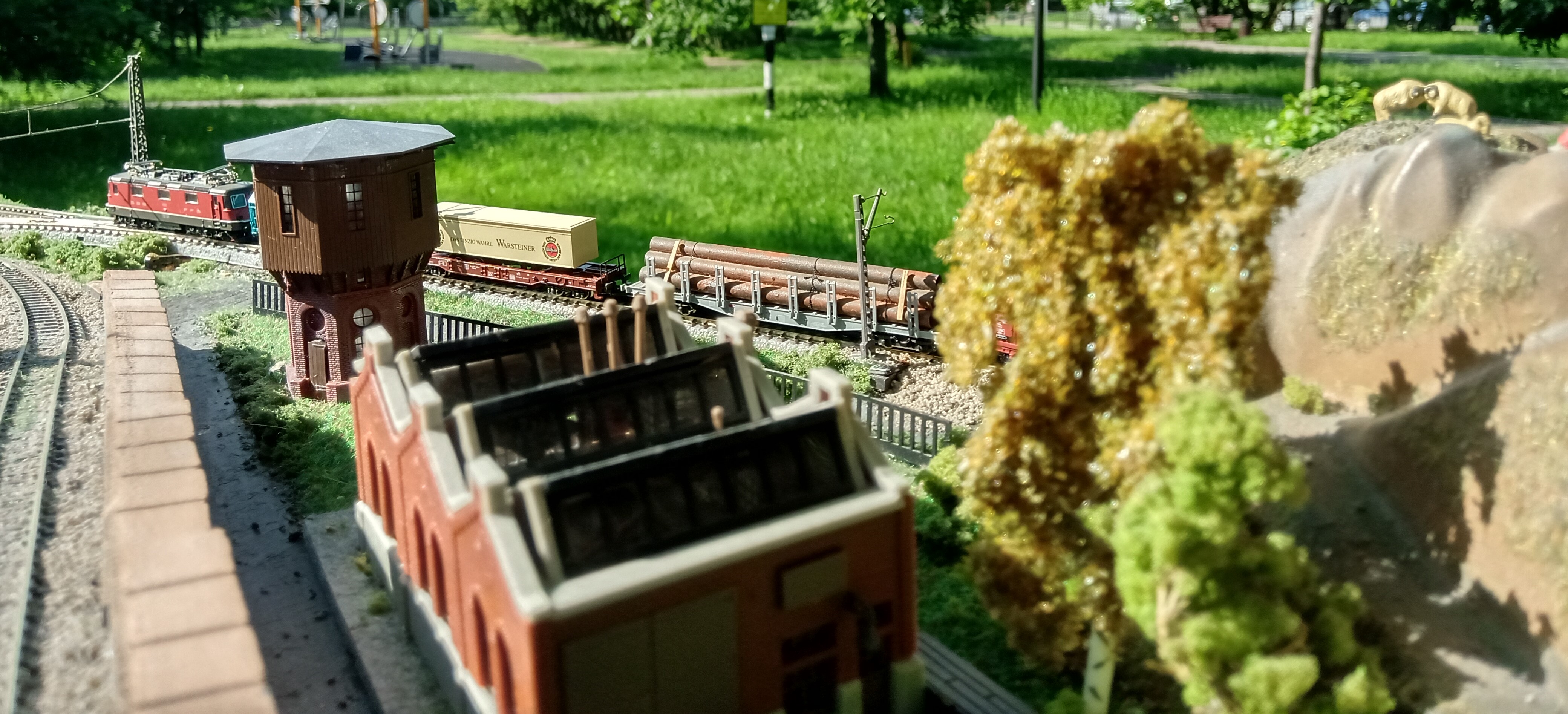 Макет на открытом воздухе